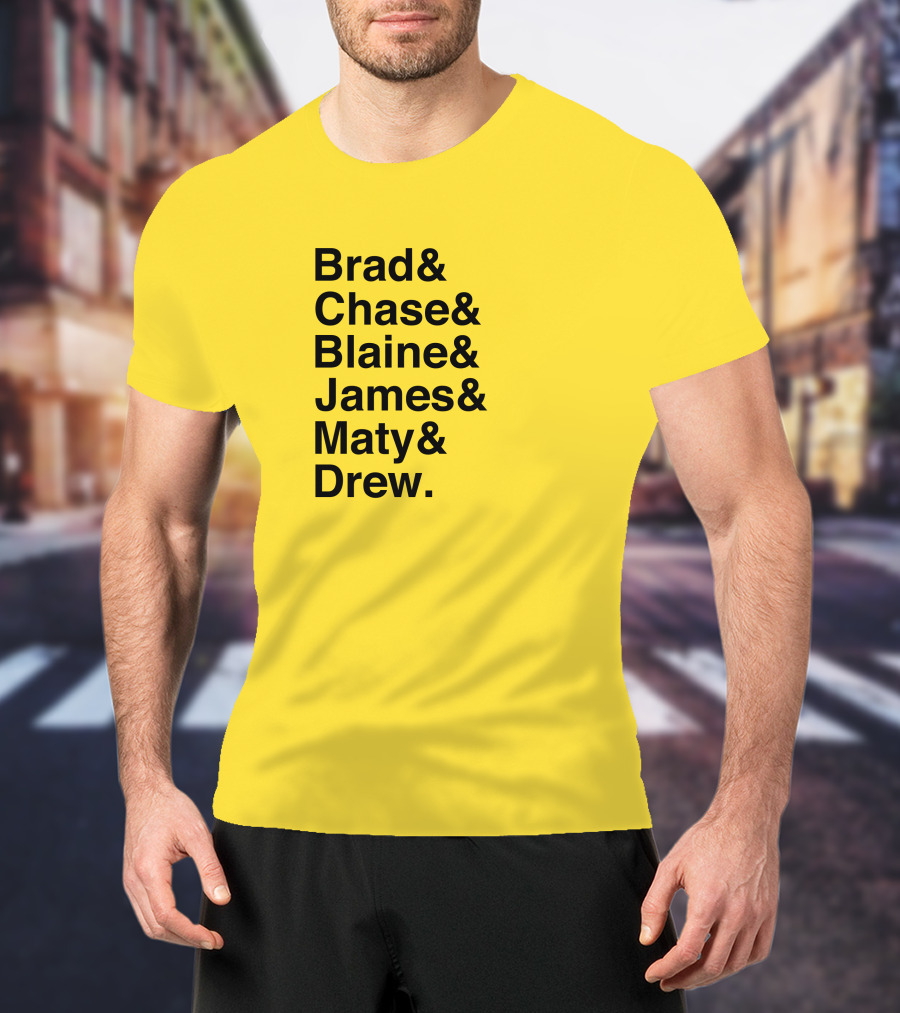 Brad Chase Blaine James Maty Drew 573 Tees Collaboration T-Shirt