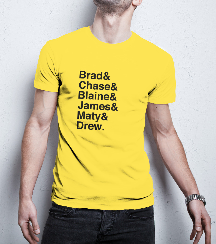 Brad Chase Blaine James Maty Drew 573 Tees Collaboration T-Shirt
