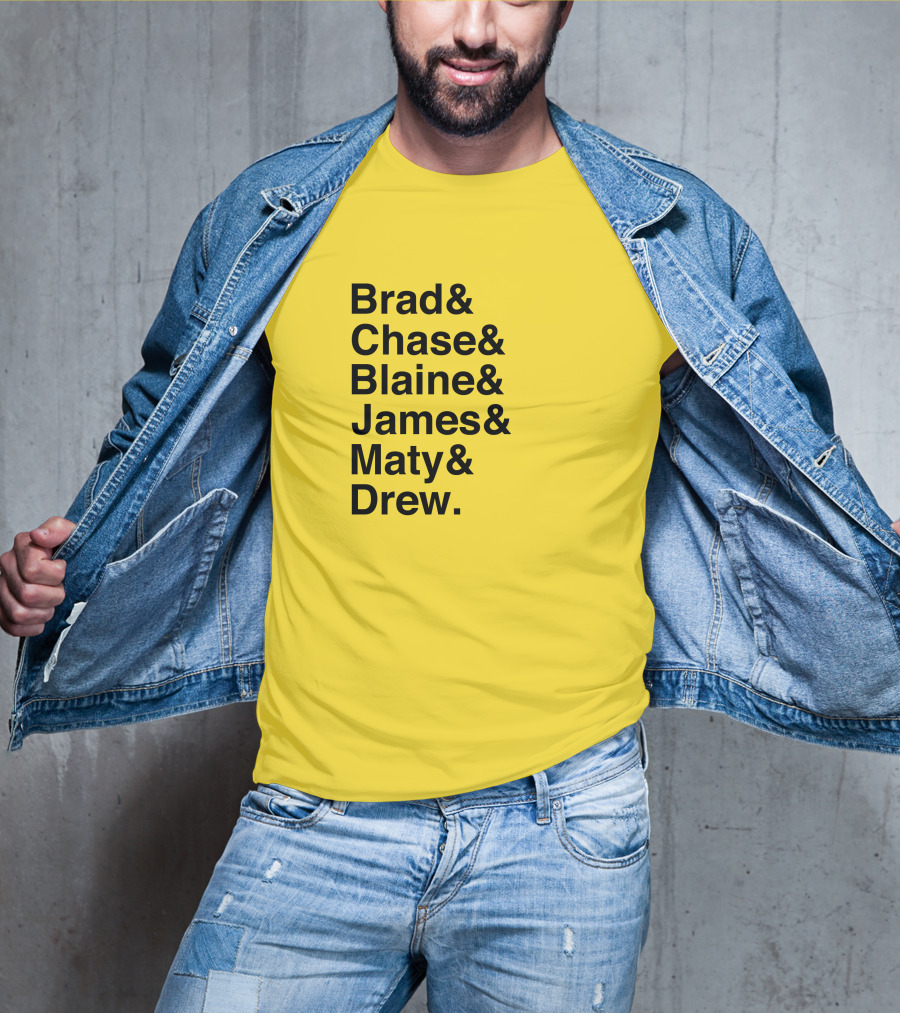 Brad Chase Blaine James Maty Drew 573 Tees Collaboration T-Shirt