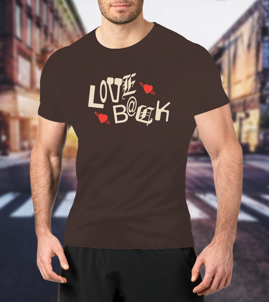 Why Don't We Merch Love Back Cupid Hearts T-Shirt
