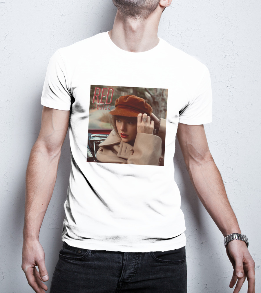 RED Taylor's Version Album Cover The Swift Society T-Shirt