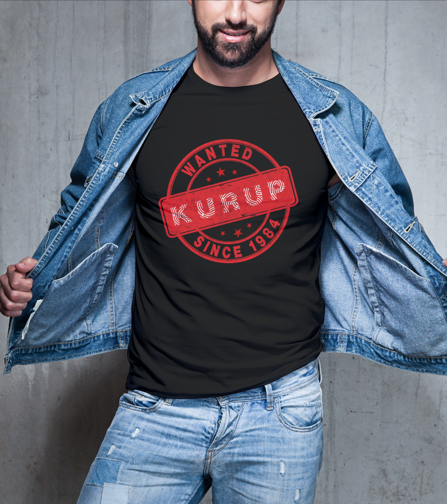 Mydesignation Merch Kurup Wanted Stamp Since 1984 T-Shirt