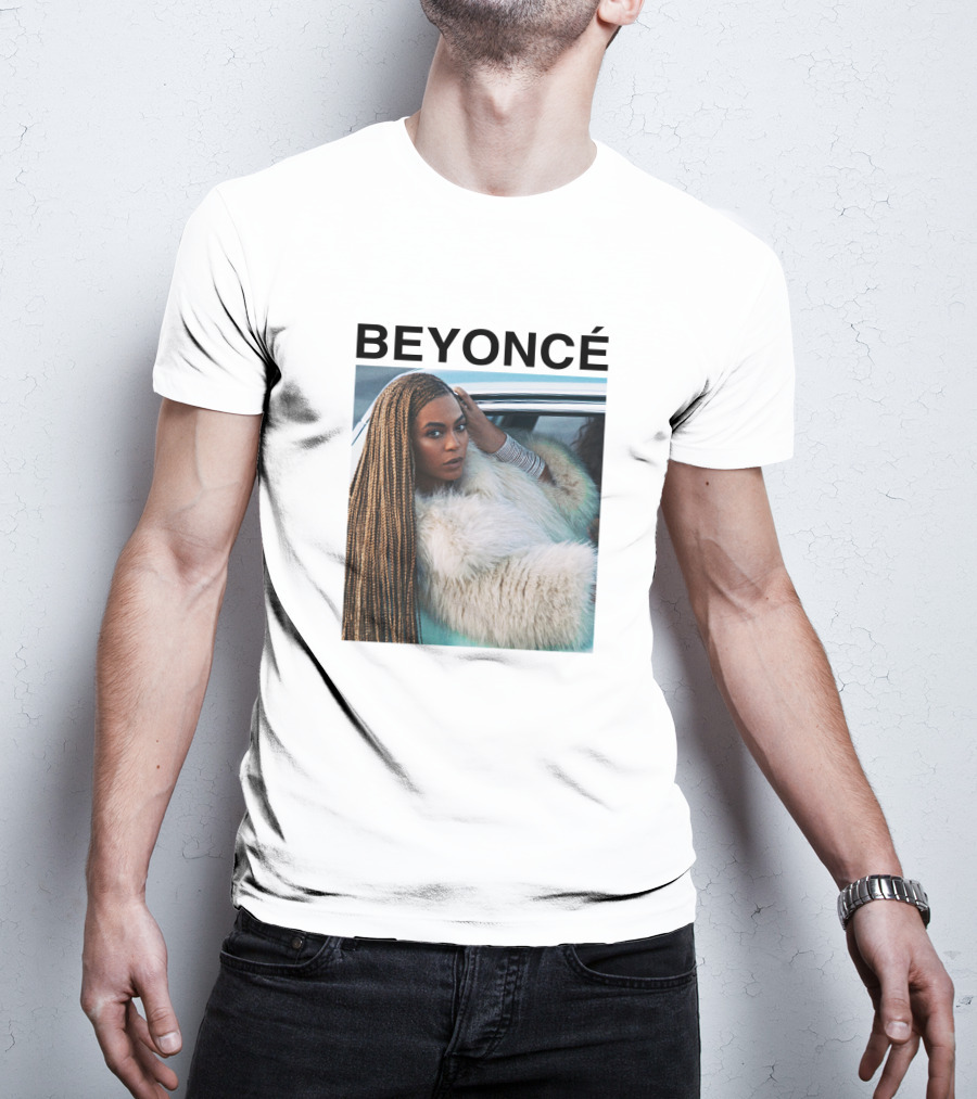 Beyoncé In Fur Coat Looking Powerful T-Shirt