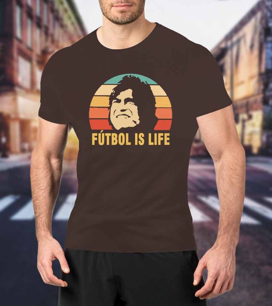 Fútbol Is Life Retro Dani Rojas T-Shirt
