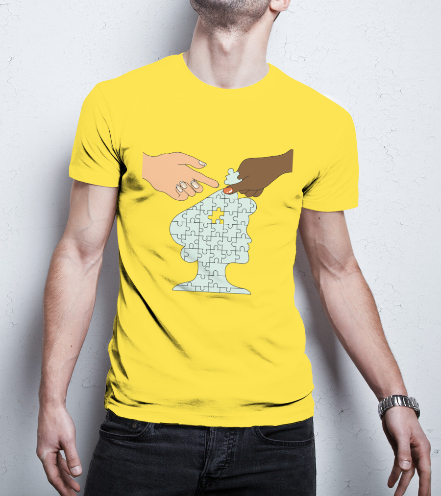 The Philanthropy Boys Club In Her Words Puzzle Head Collaboration T-Shirt