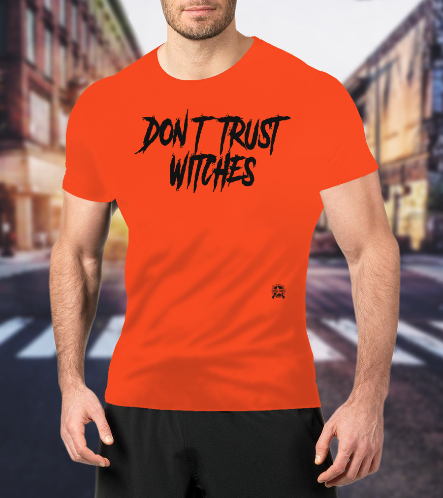 Don't Trust Witches Jack Posobiec Bring Ammo Text T-Shirt