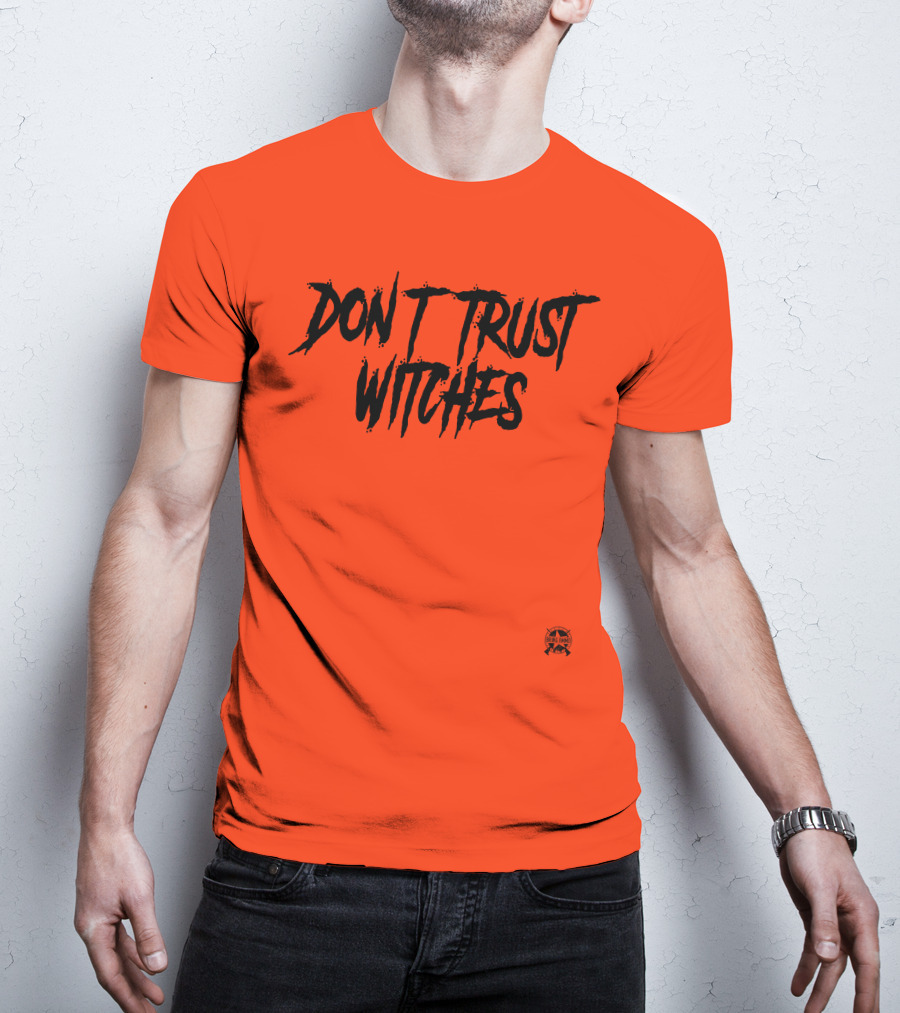 Don't Trust Witches Jack Posobiec Bring Ammo Text T-Shirt