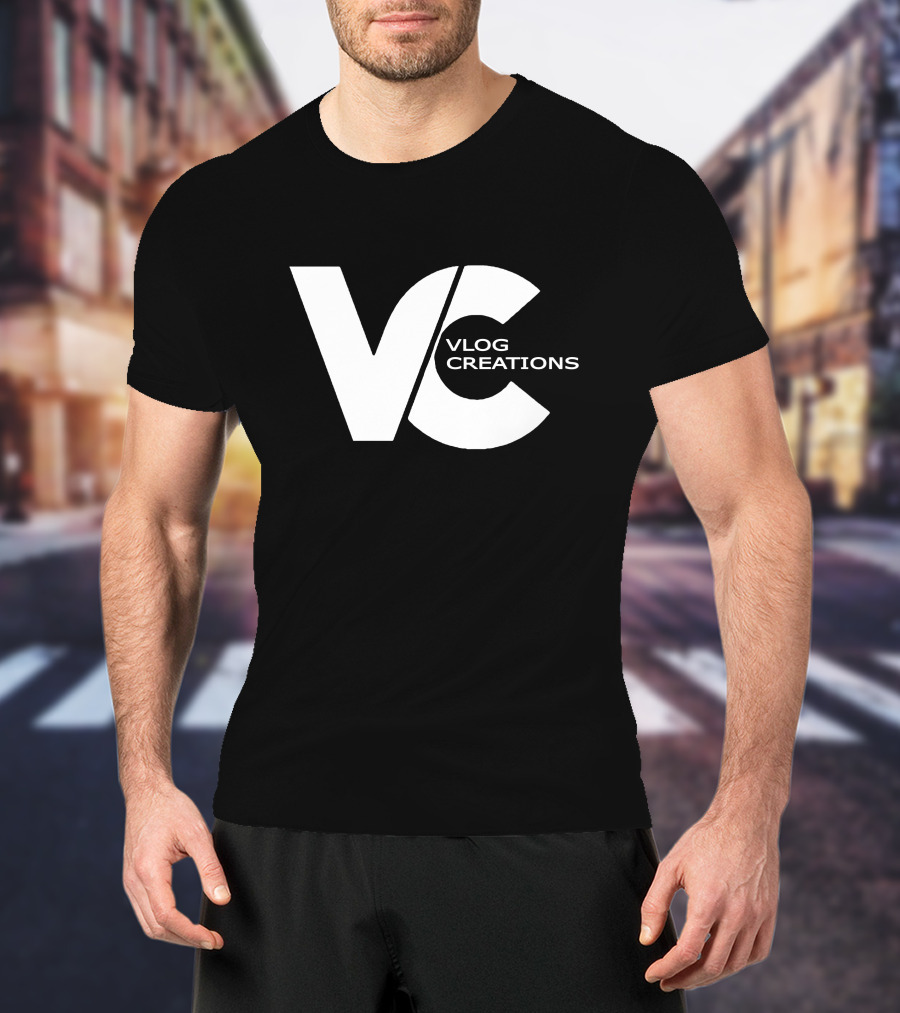 Vc Vlog Creations Logo T-Shirt
