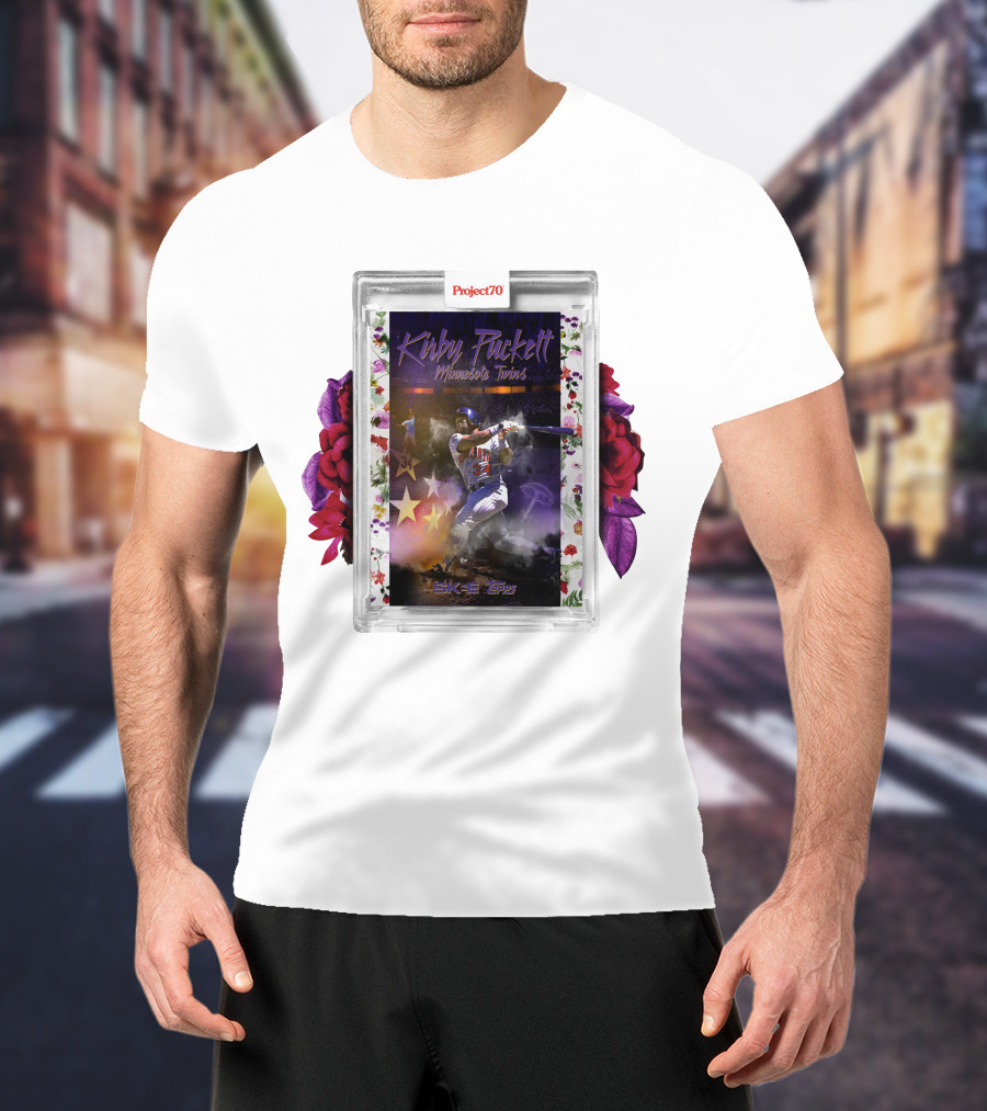 Kirby Puckett Minnesota Twins Project70 Topps DJ Skee T-Shirt