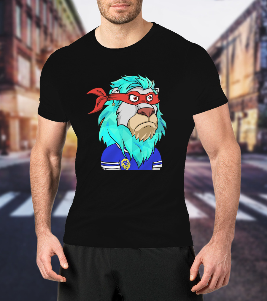 Chris Maddern 6621 Lazy Lions Ninja Opensea Bungalows T-Shirt