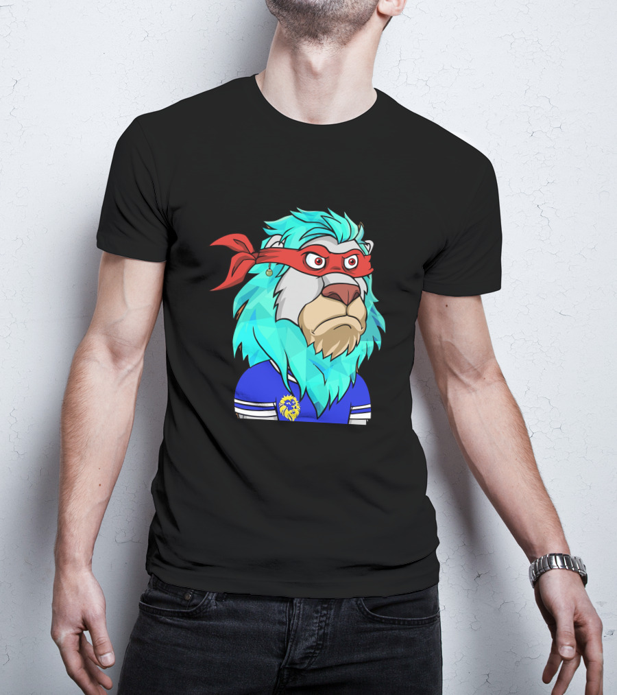 Chris Maddern 6621 Lazy Lions Ninja Opensea Bungalows T-Shirt