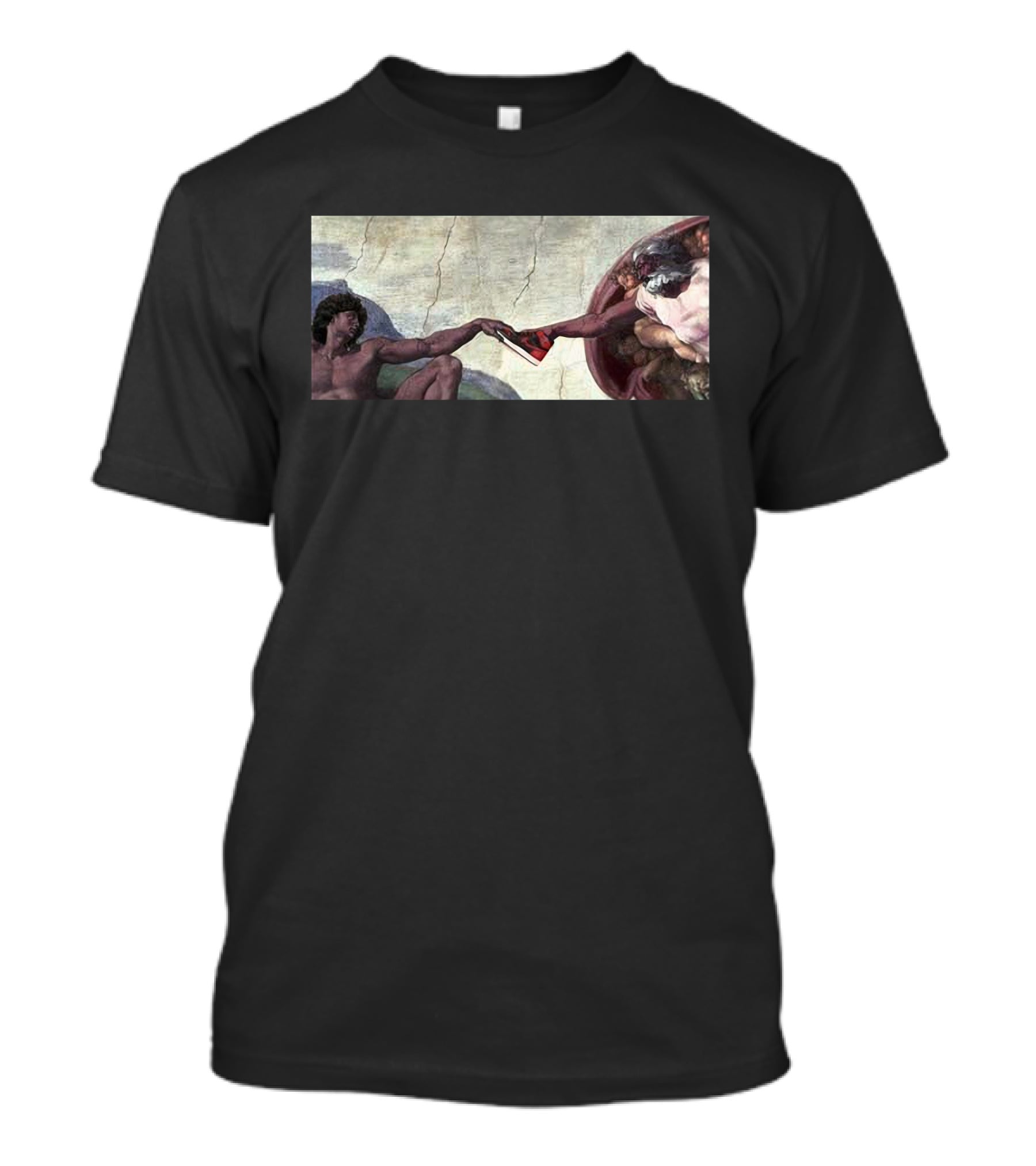 Sneaker Warz Merch Kiwiuh Bred Chapel Creation T-Shirt