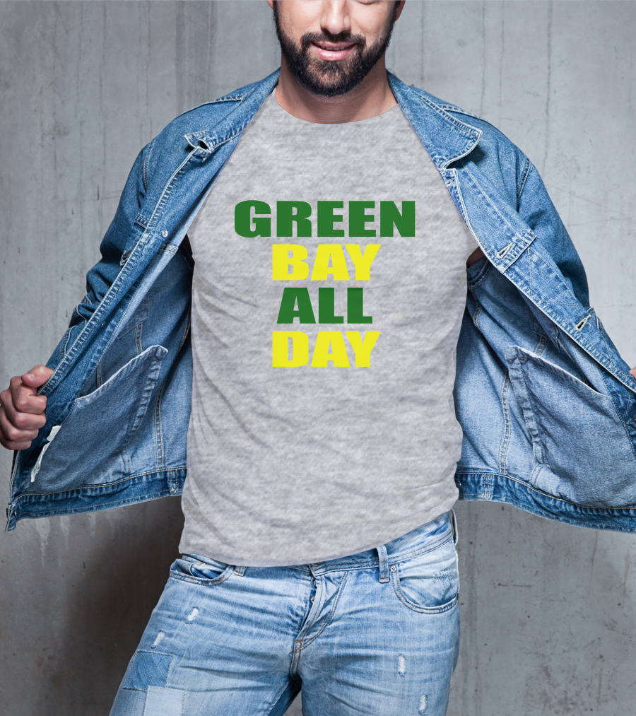 Green Bay All Day Packers Fan Edition Sam 2 Point Oh T-Shirt