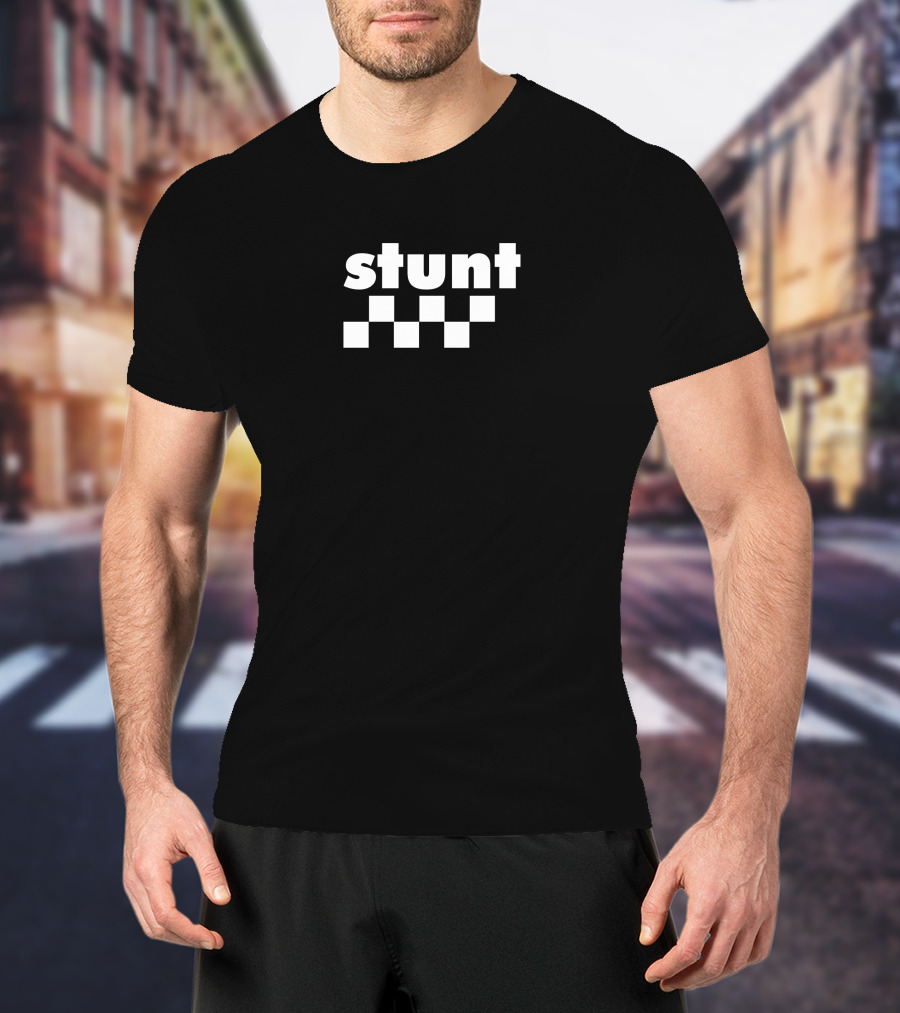 Stunt Patches Werka Toja Racing Checkered T-Shirt