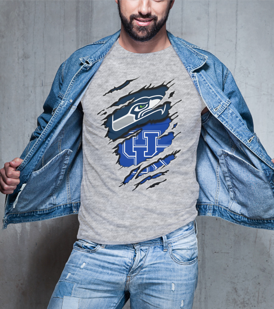 Seahawks UK Logo Fusion T-Shirt