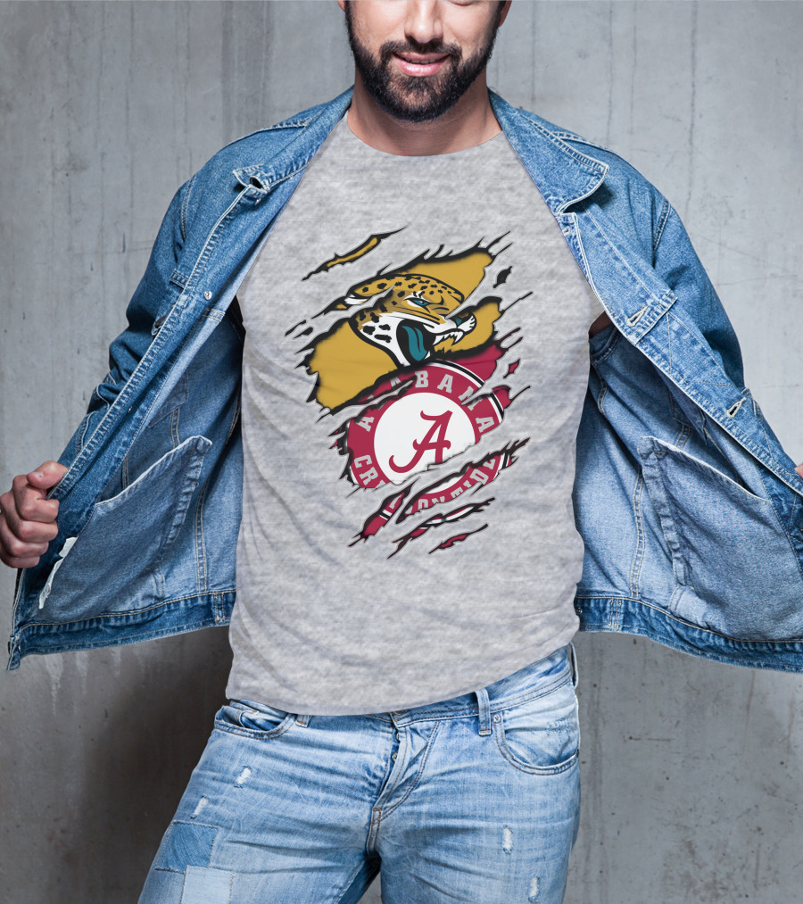 Alabama Crimson Tide Jaguars Rip T-Shirt