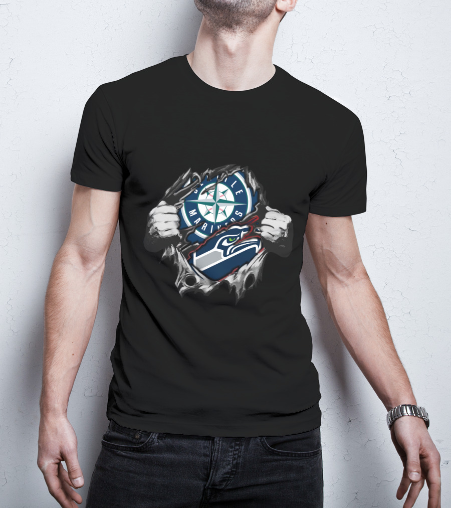 Seattle Mariners Seahawks T-Shirt