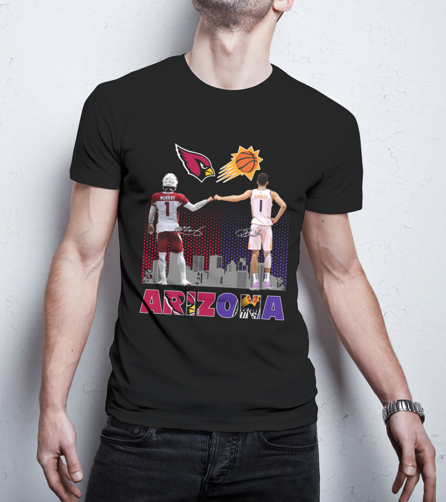 Arizona Cardinals Suns Murray Booker T-Shirt