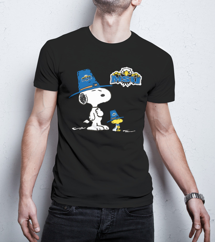 Morehead State Snoopy Woodstock MSU Eagles T-Shirt