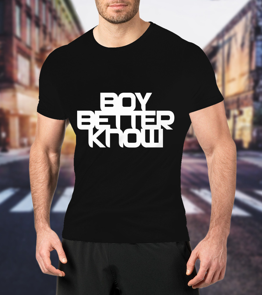 Boy Better Know Grime Collective Logo Hoodie Music Streetwear T-Shirt