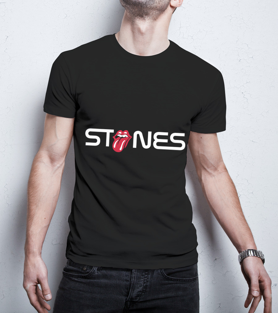 Charlie Watts Rolling Stones Tongue Logo Stones T-Shirt
