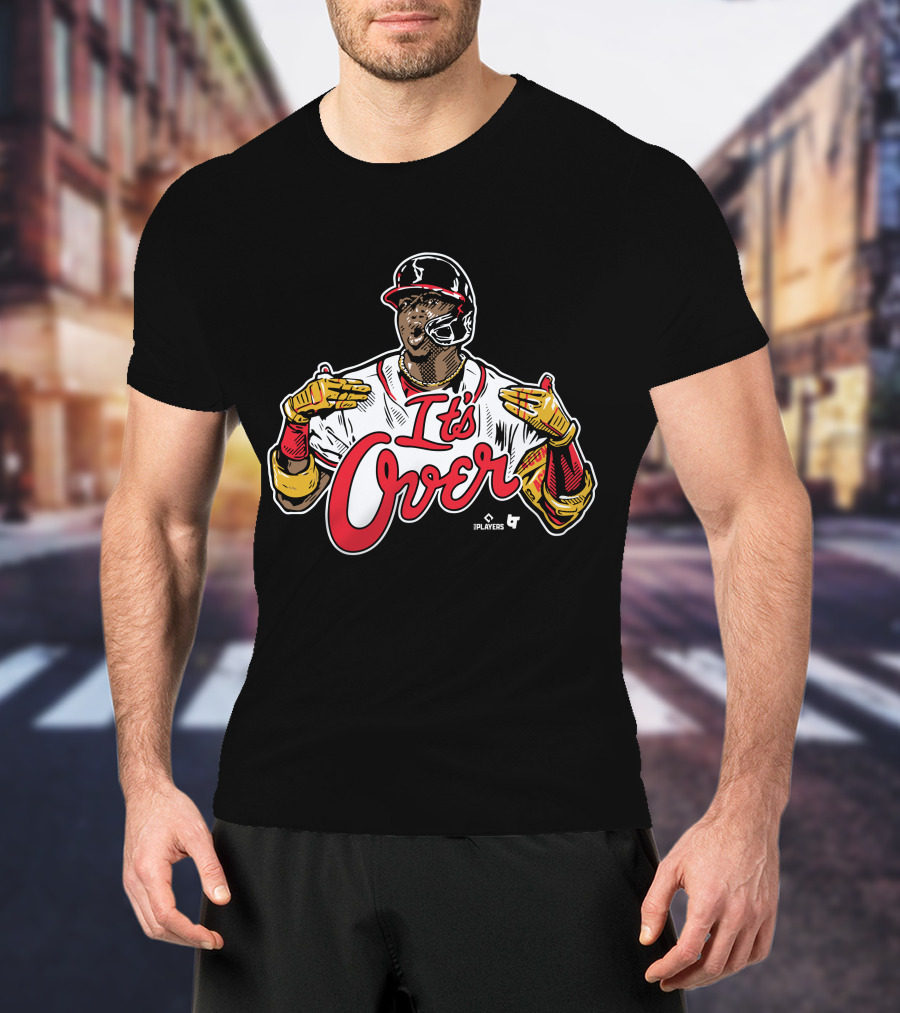 It's Over Baseball Illustration By 7Players And BT Skills T-Shirt