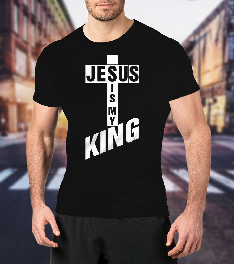 Jesus Is My King Cross T-Shirt