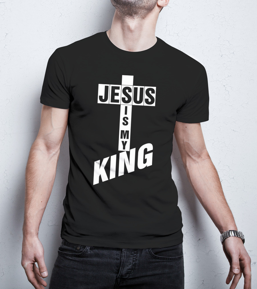 Jesus Is My King Cross T-Shirt