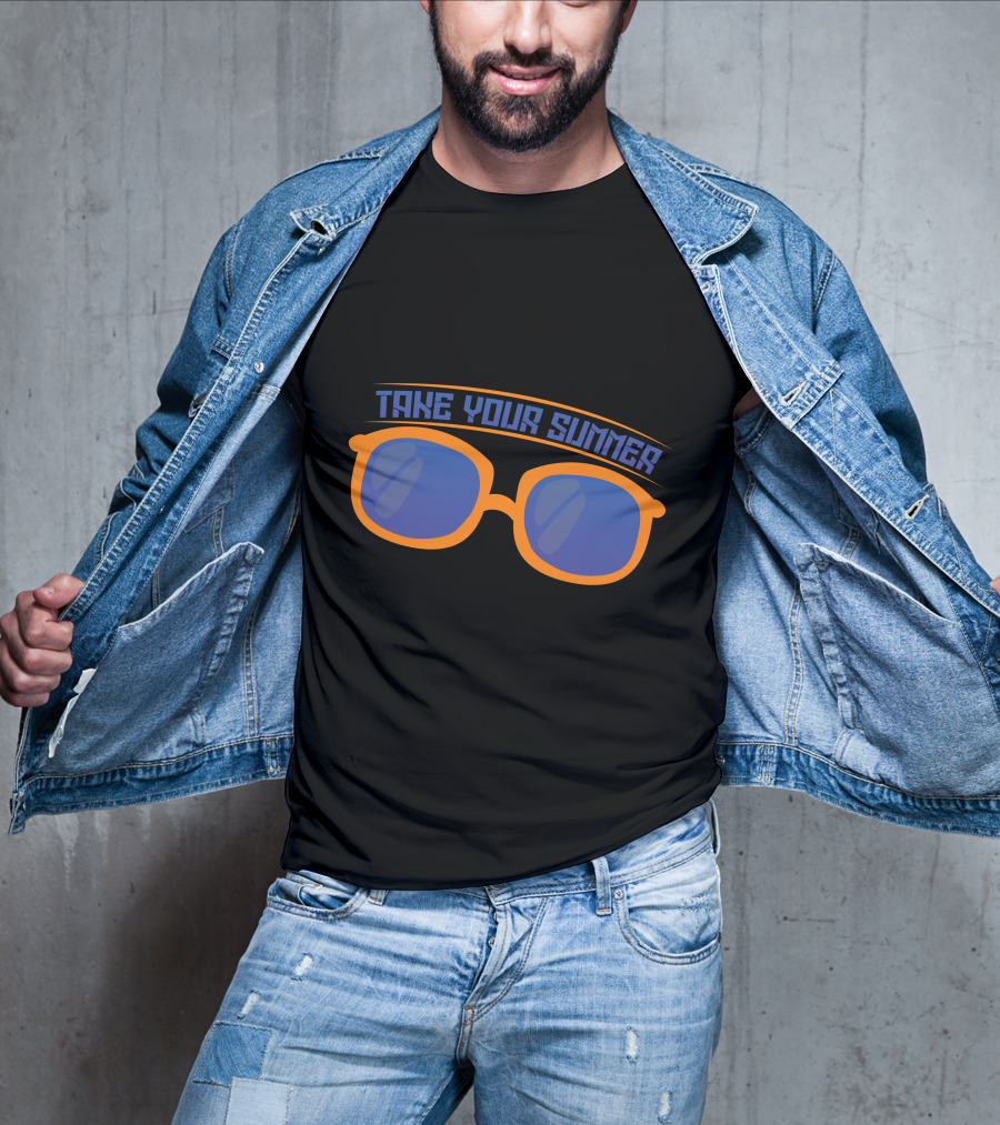 Take Your Summer Sunglasses Retro Vibes T-Shirt