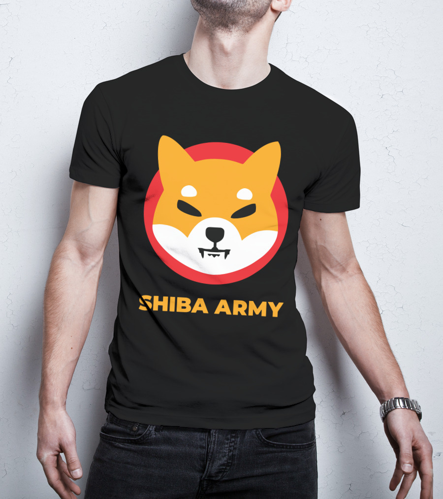 Shiba Army Dog T-Shirt