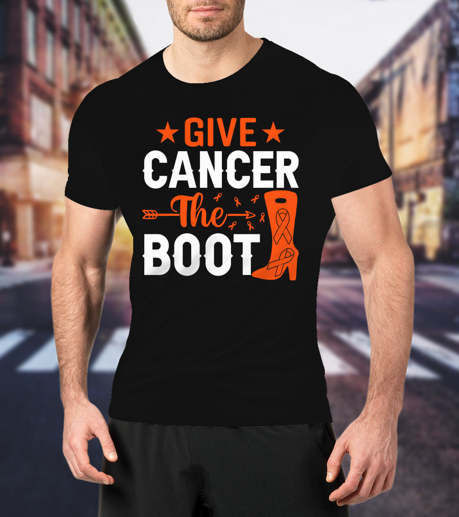 Give Cancer The Boot T-Shirt