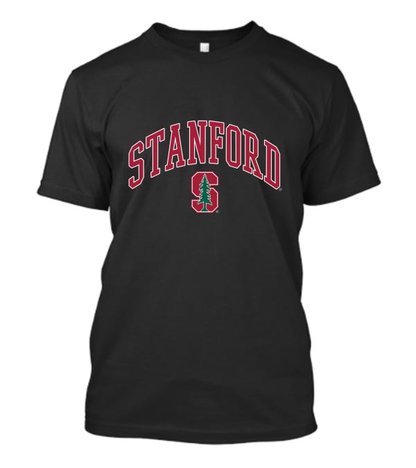 Stanford Cardinal Red Christmas Tree T-Shirt