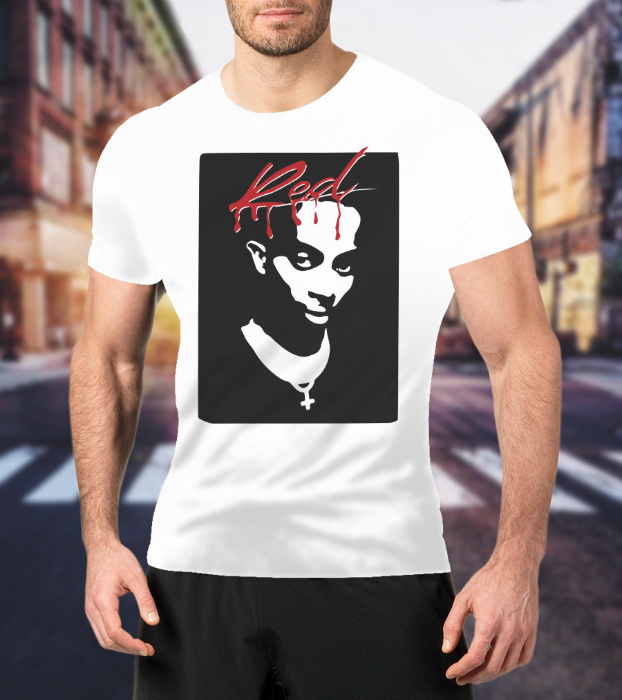 Playboi Carti Whole Lotta Red Dripping Face T-Shirt