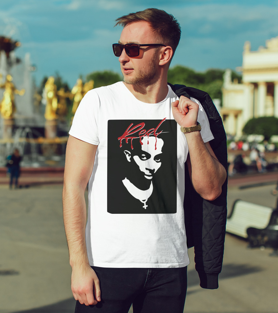 Playboi Carti Whole Lotta Red Dripping Face T-Shirt