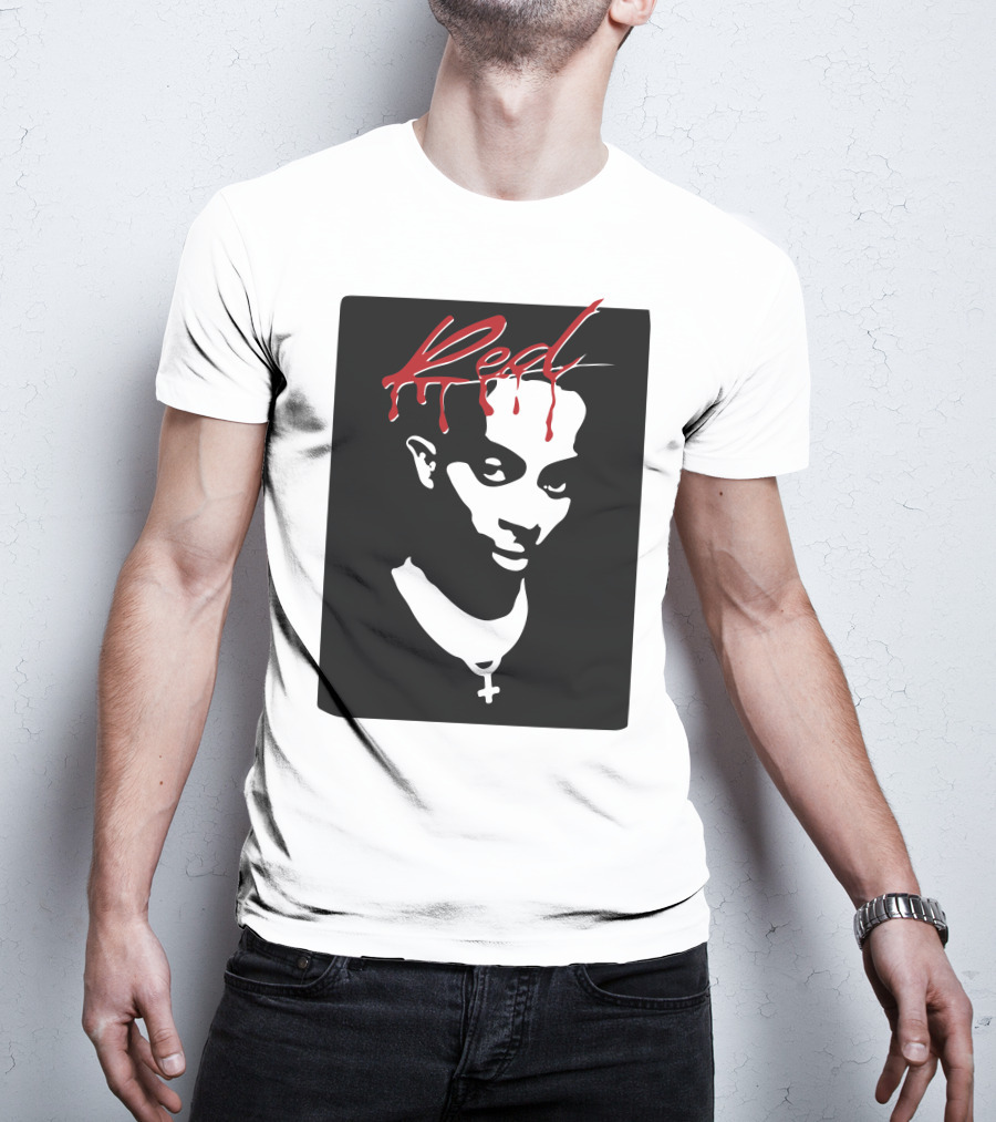 Playboi Carti Whole Lotta Red Dripping Face T-Shirt