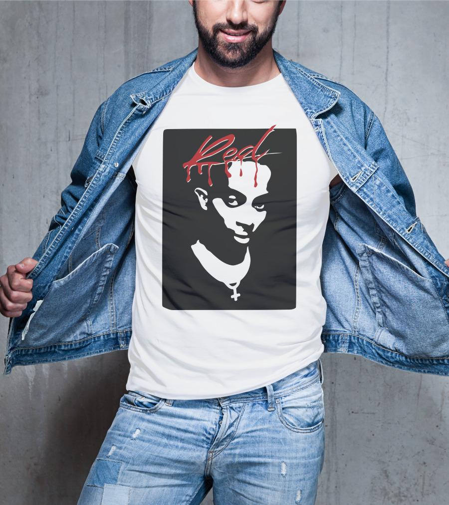 Playboi Carti Whole Lotta Red Dripping Face T-Shirt