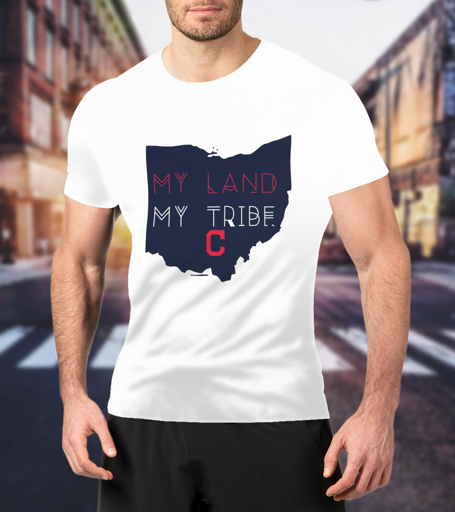 My Land My Tribe Cleveland C Indians T-Shirt