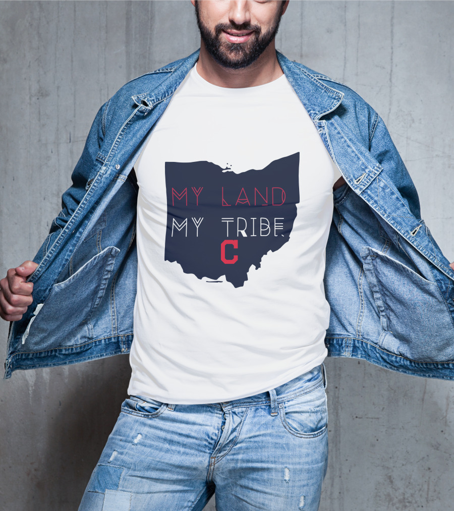 My Land My Tribe Cleveland C Indians T-Shirt