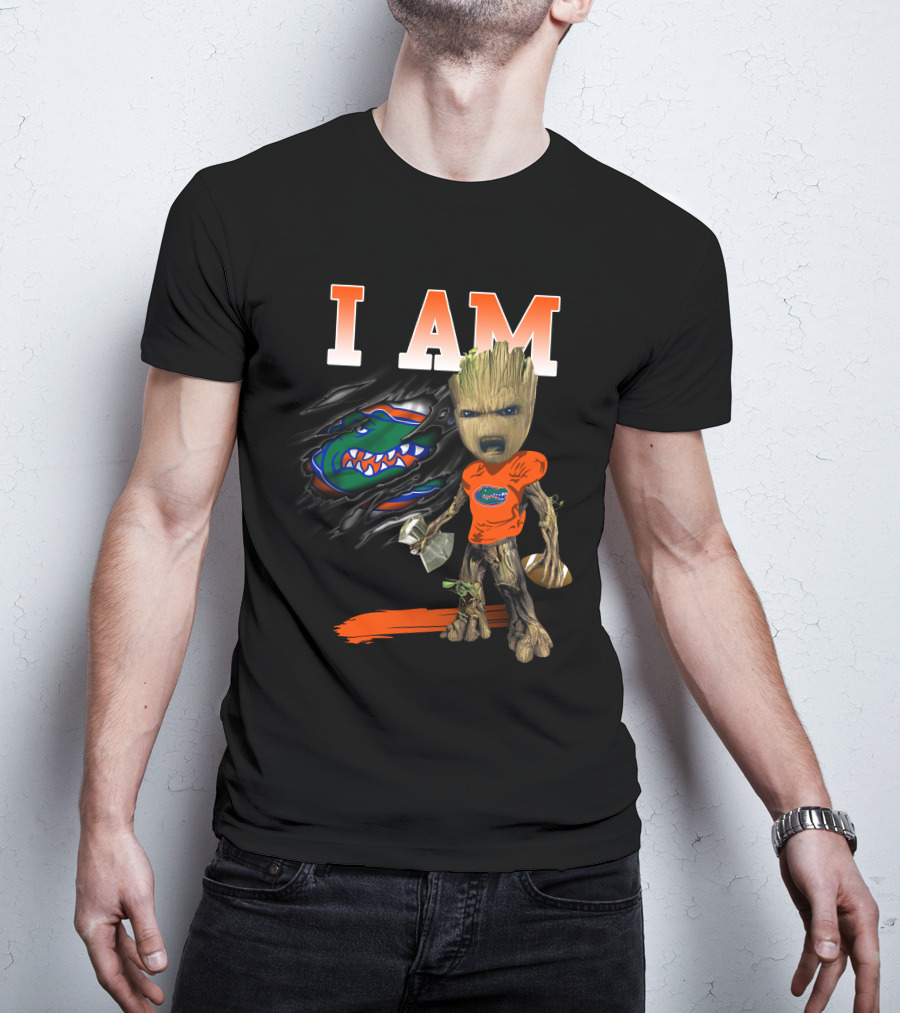 I Am Groot Florida Gators Football T-Shirt