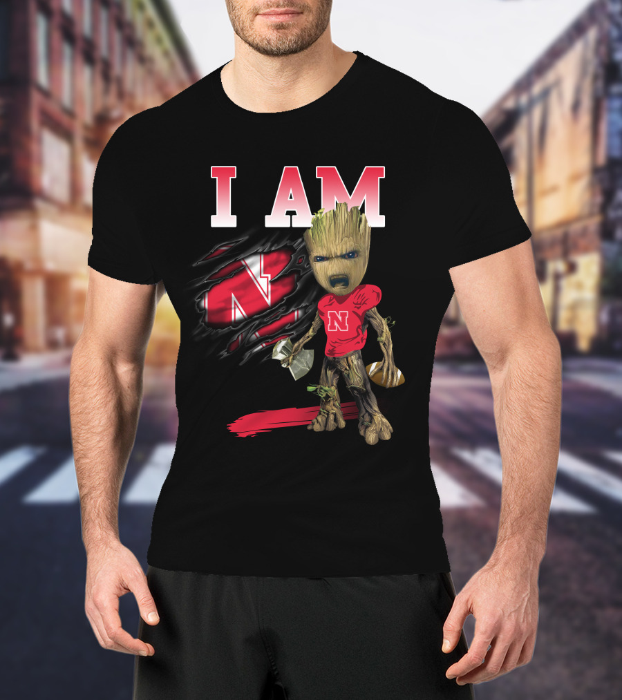 I Am Gr Nc New Football N Shield T-Shirt