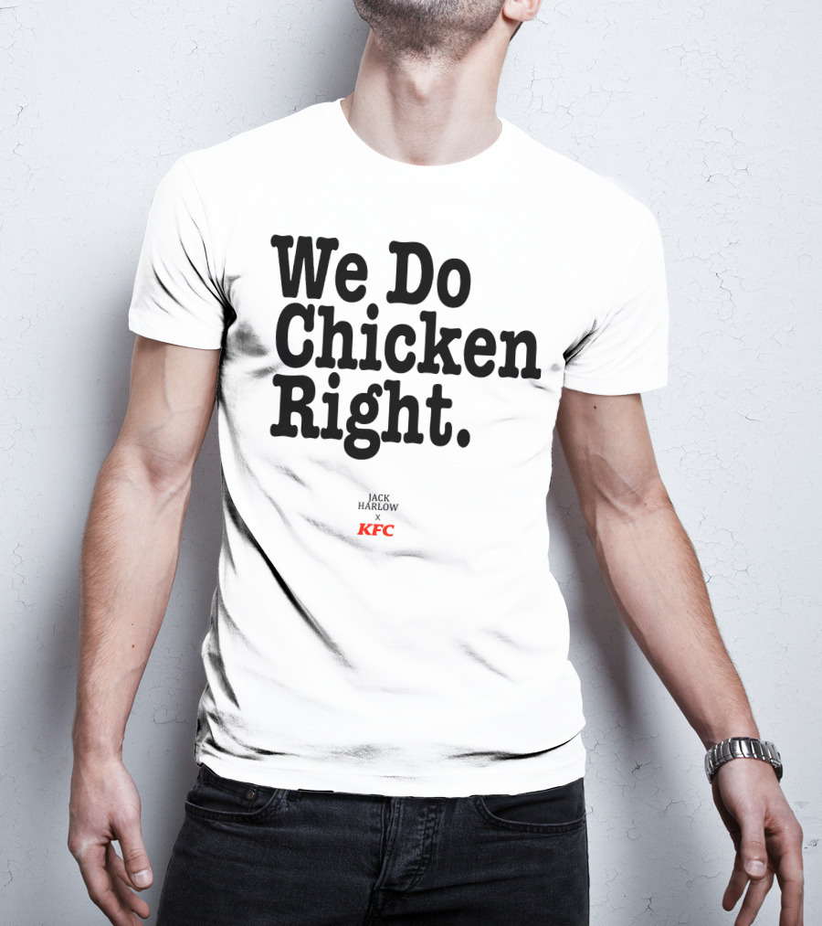 We Do Chicken Right Jack Harlow X KFC T-Shirt