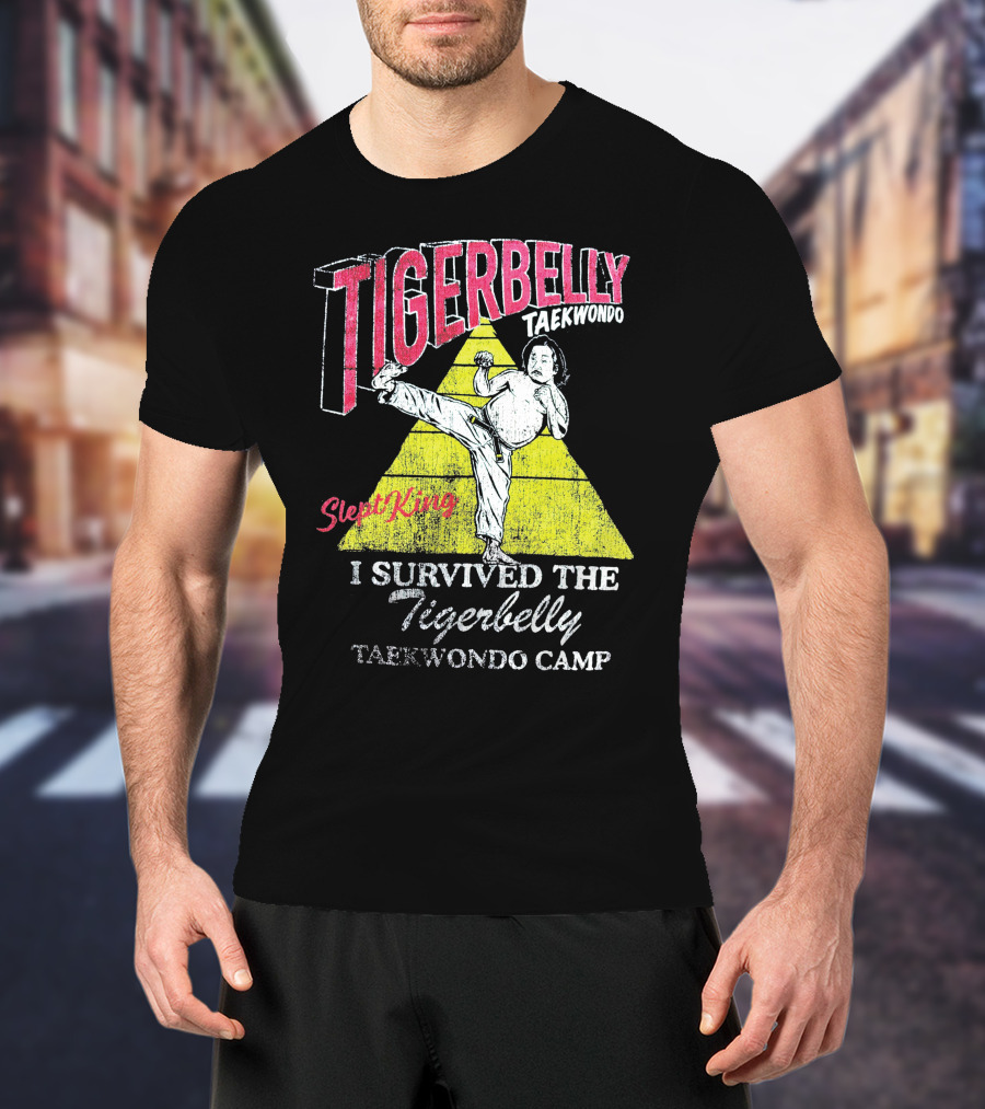 Tigerbelly Taekwondo SleptKing I Survived The Tigerbelly Taekwondo Camp T-Shirt