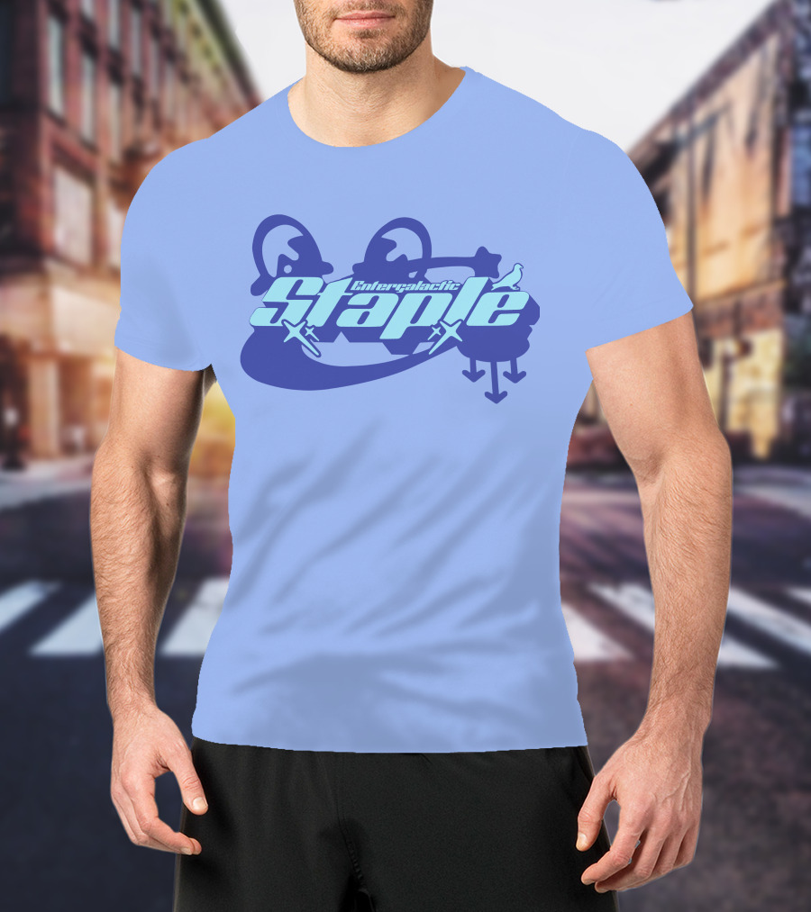 Entergalactic Staple Pigeon Skateboard Collaboration T-Shirt