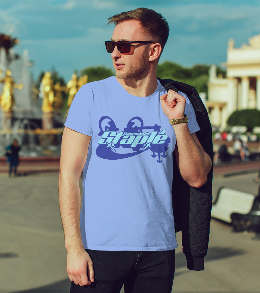 Entergalactic Staple Pigeon Skateboard Collaboration T-Shirt