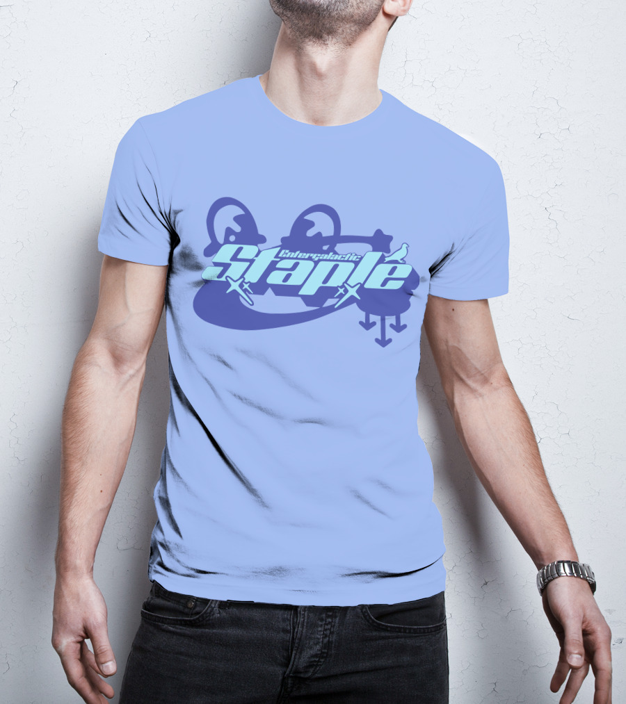 Entergalactic Staple Pigeon Skateboard Collaboration T-Shirt