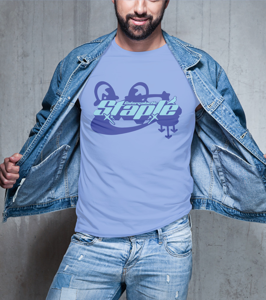 Entergalactic Staple Pigeon Skateboard Collaboration T-Shirt
