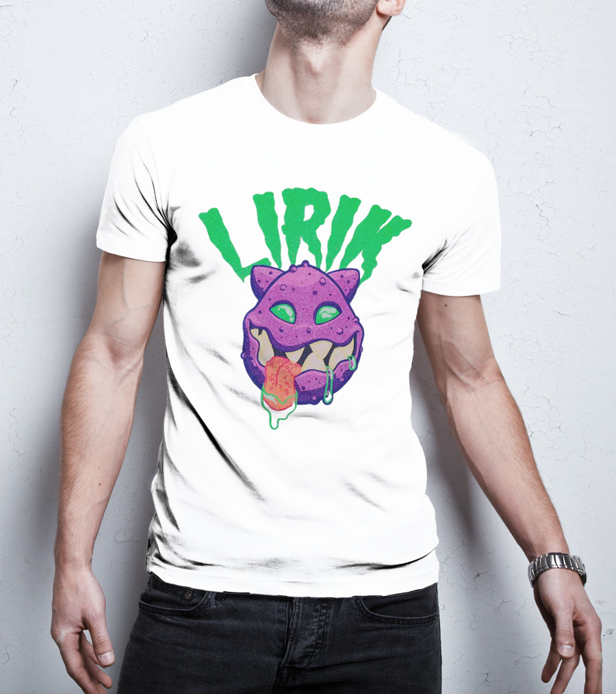 LIRIK JAWS LS Monster Head T-Shirt