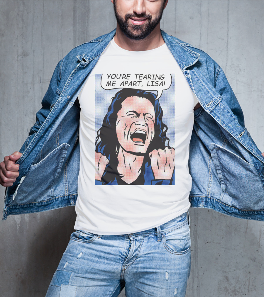 You're Tearing Me Apart Lisa The Room Pop Art Comic T-Shirt