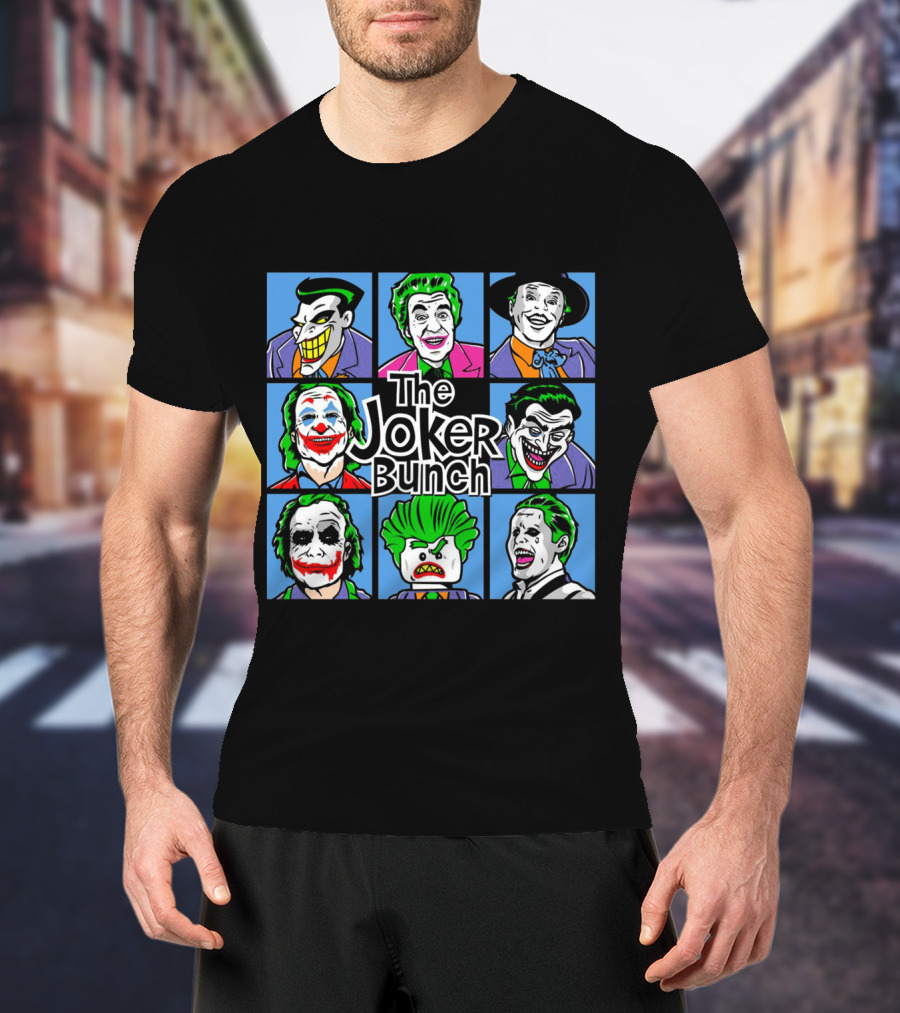 The Joker Bunch Iconic Joker Characters Compilation T-Shirt