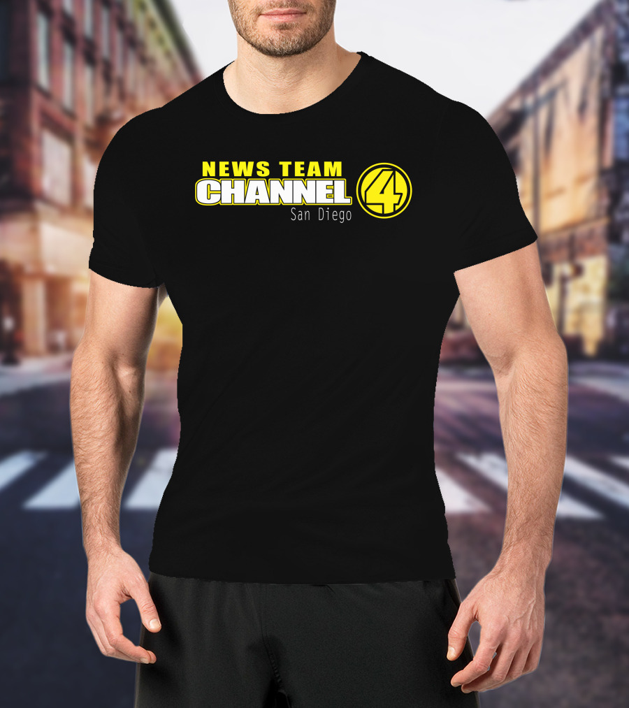 News Team Channel 4 San Diego T-Shirt